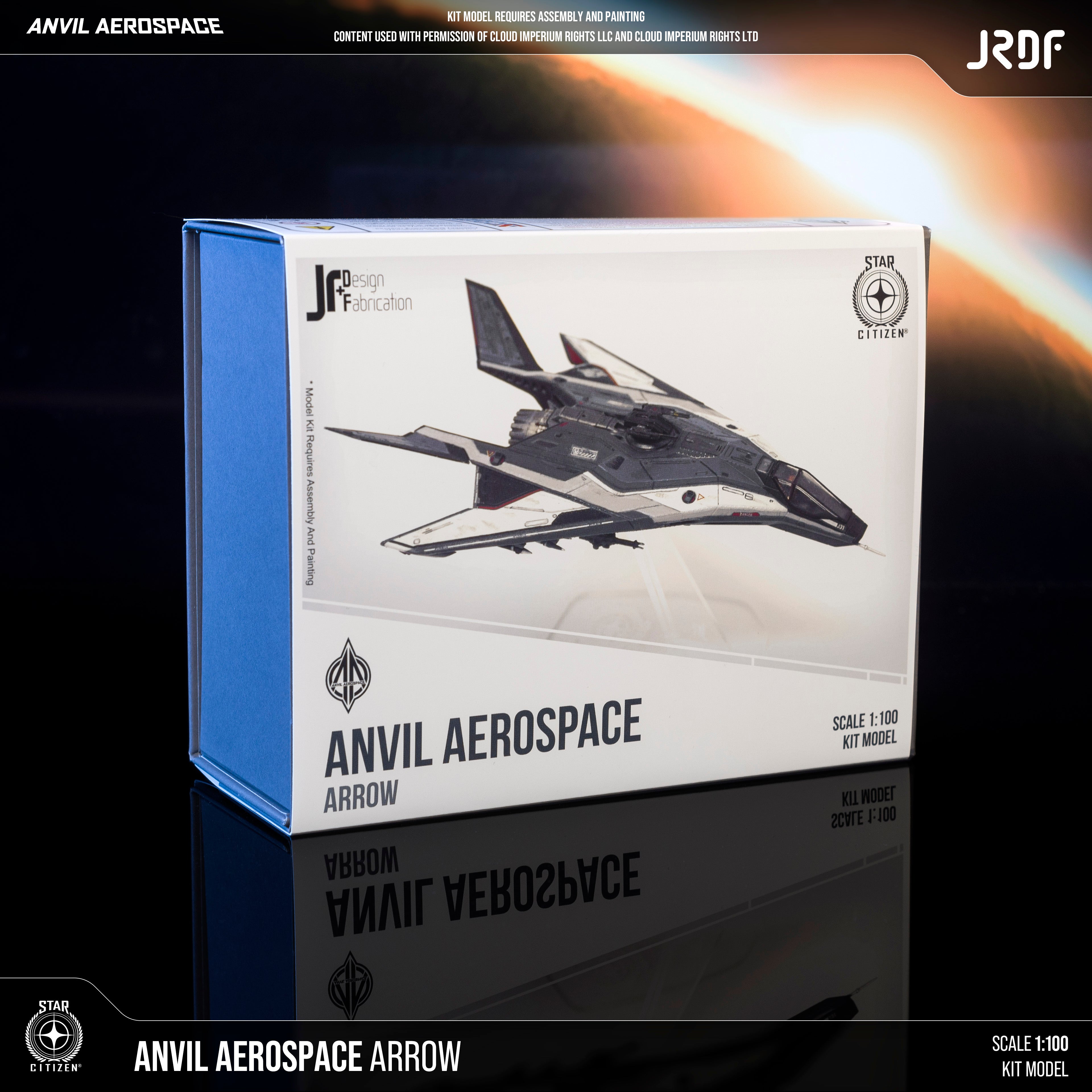 Arrow Kit Model (1:100) – JRDF