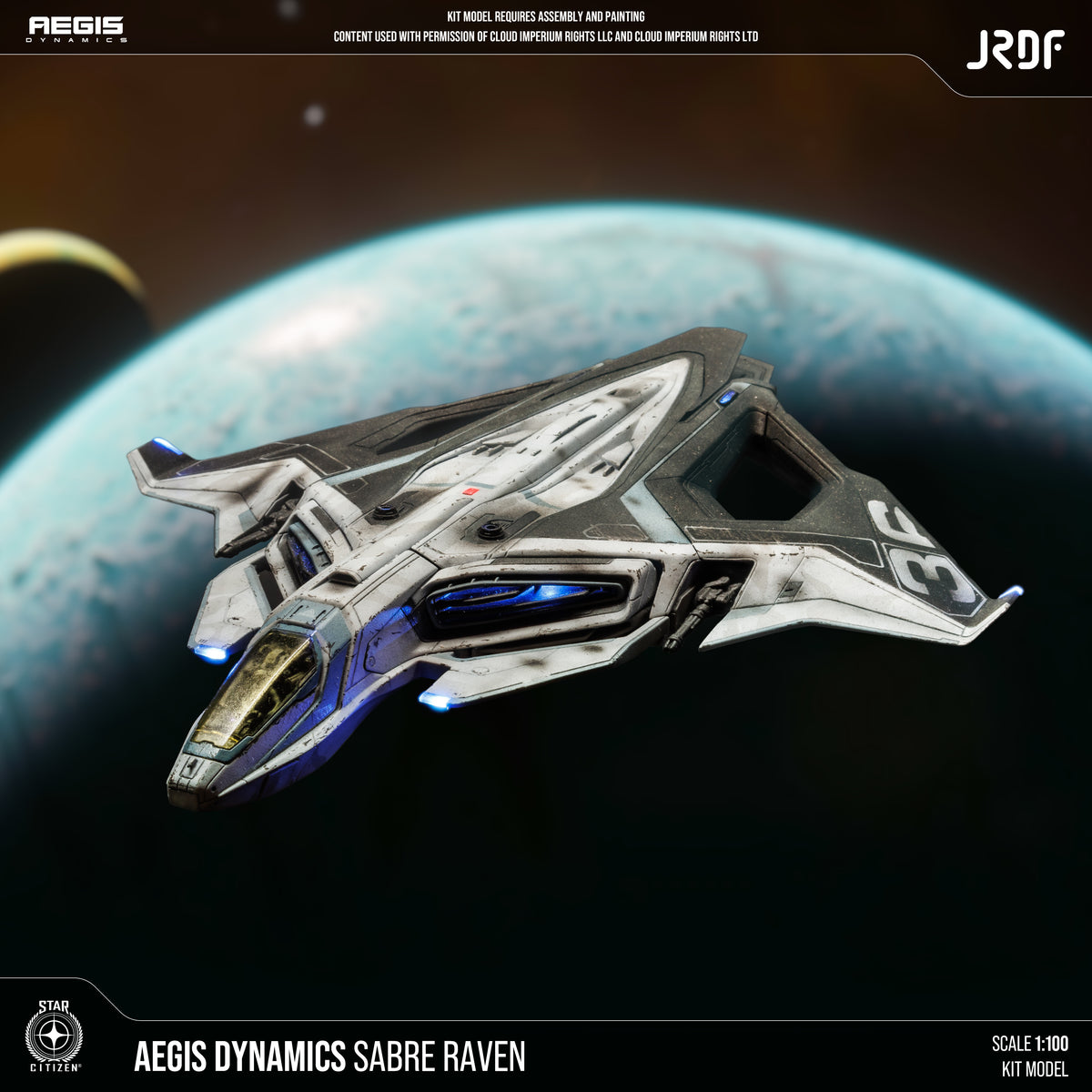 Sabre Raven Kit Model (1:100) – JRDF