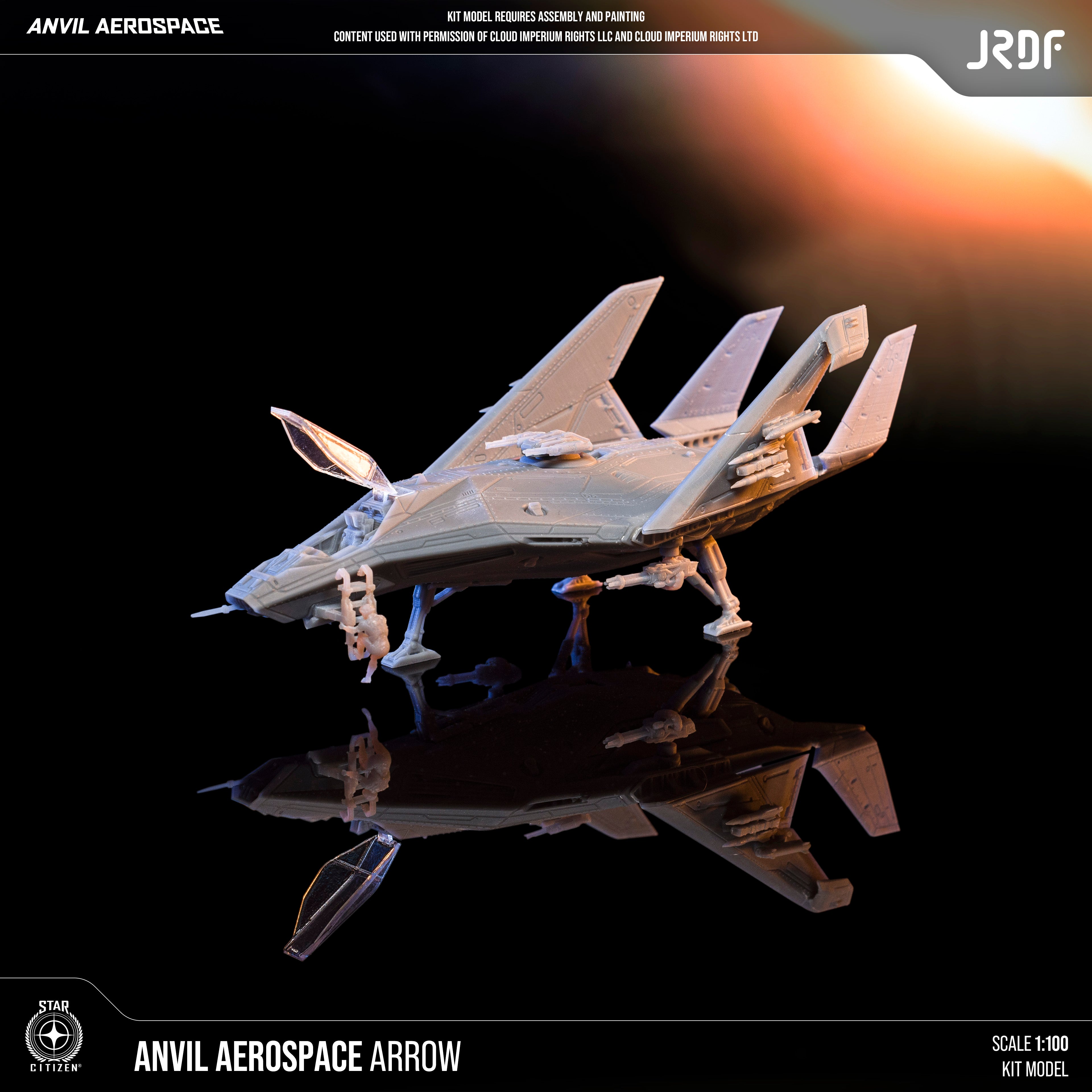 Arrow Kit Model (1:100) – JRDF