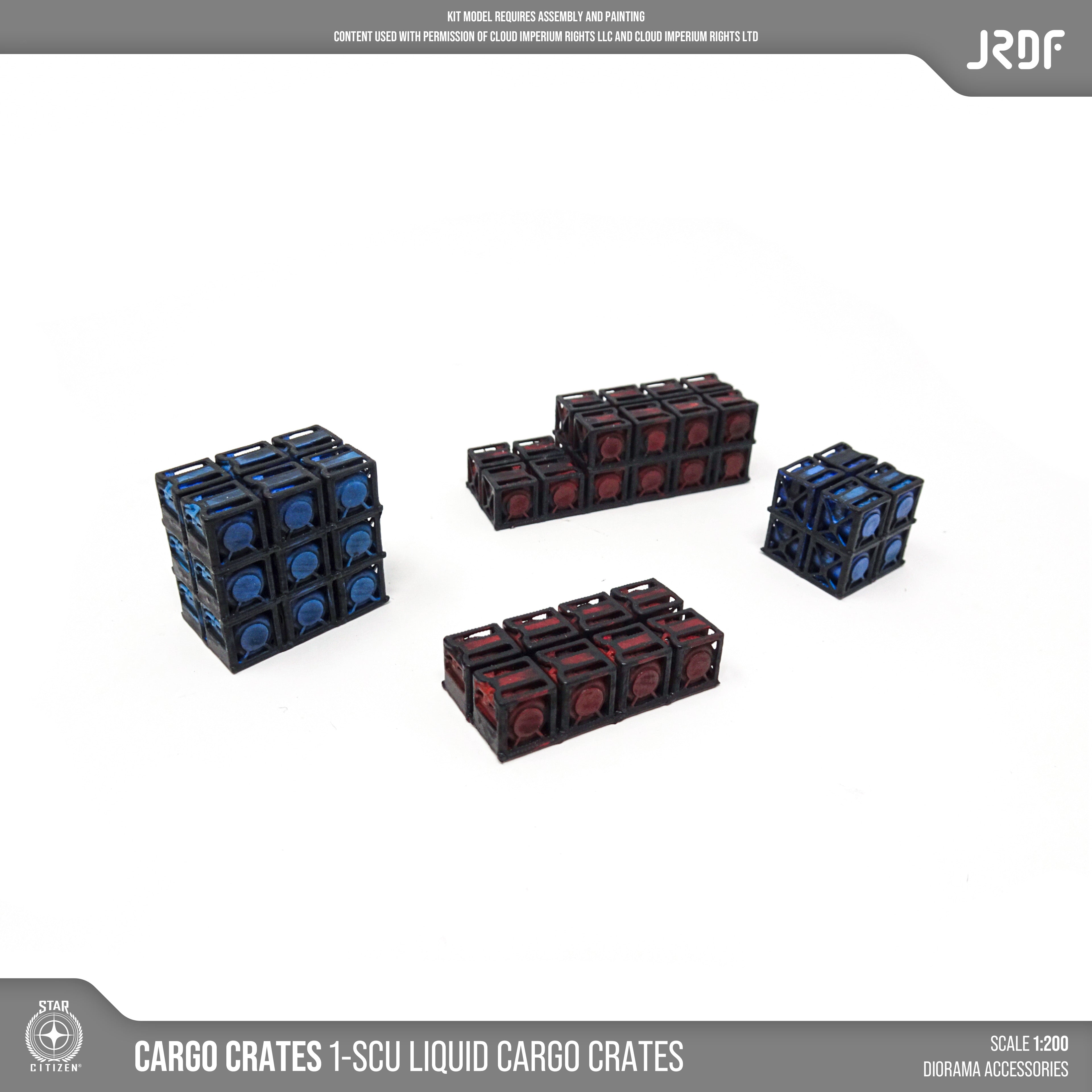 Licensed Star Citizen Model Diorama Accessories + Weapons Packs – JRDF