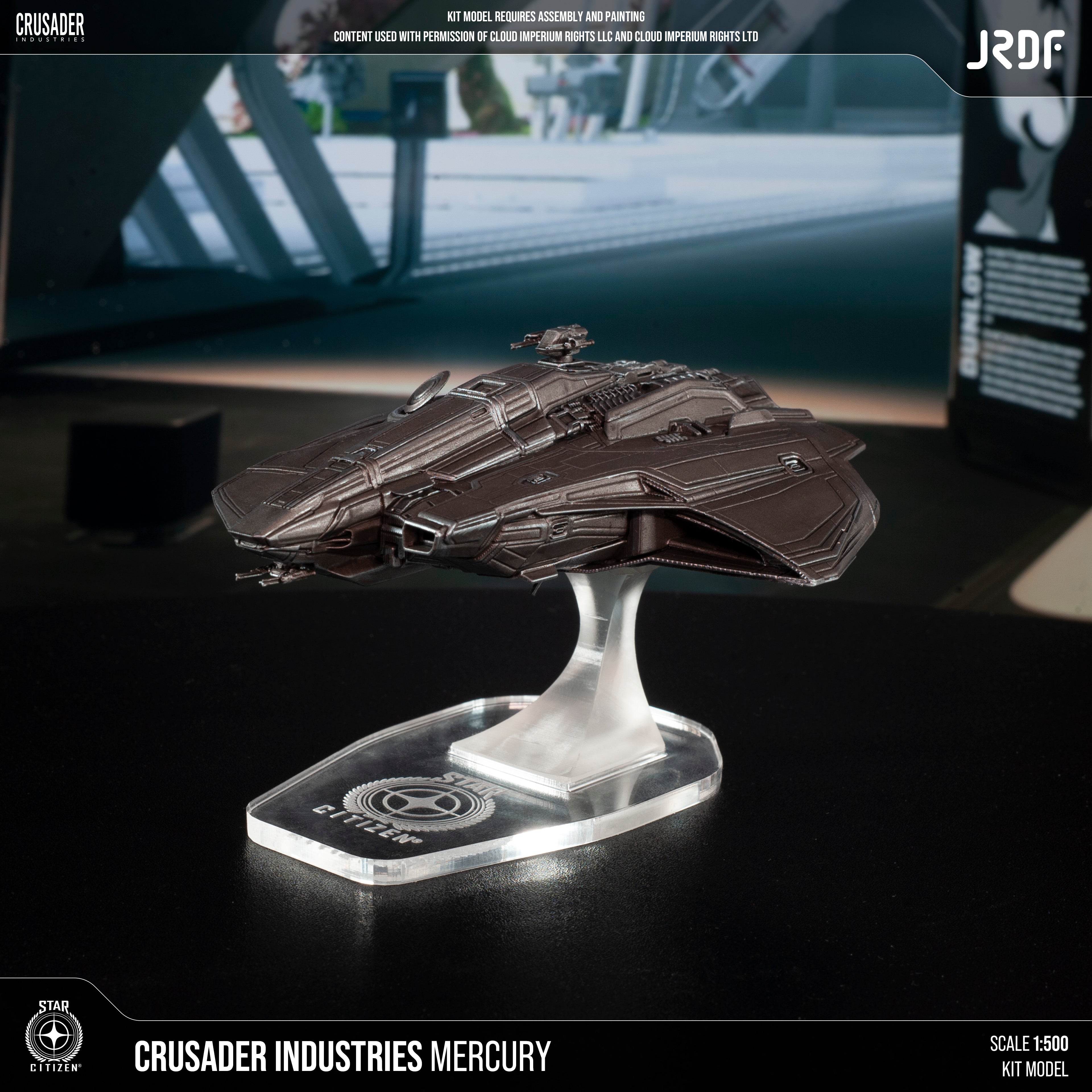 Mercury Kit Model (1:500) – JRDF