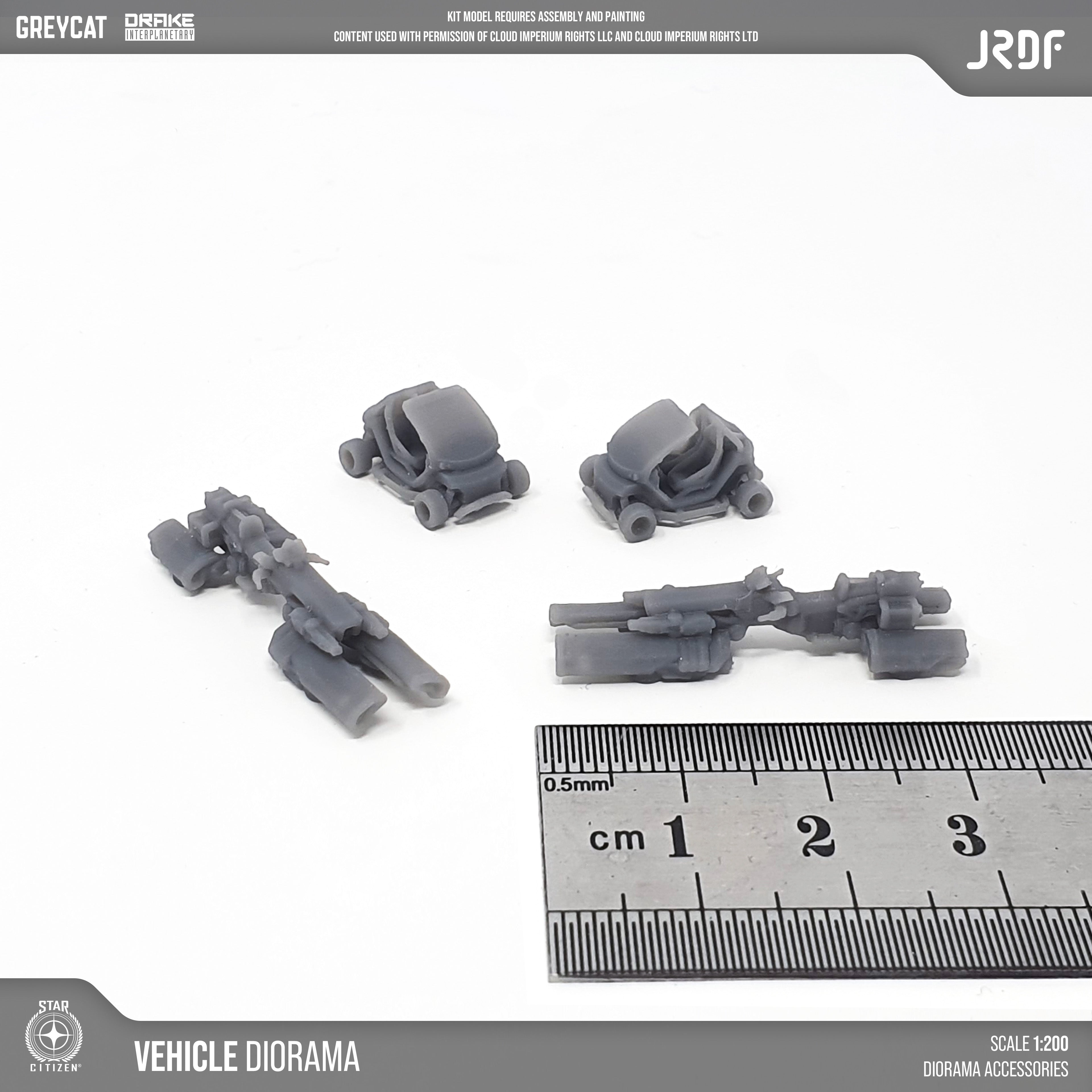 Ground Vehicle Diorama Kit (1:200) – JRDF