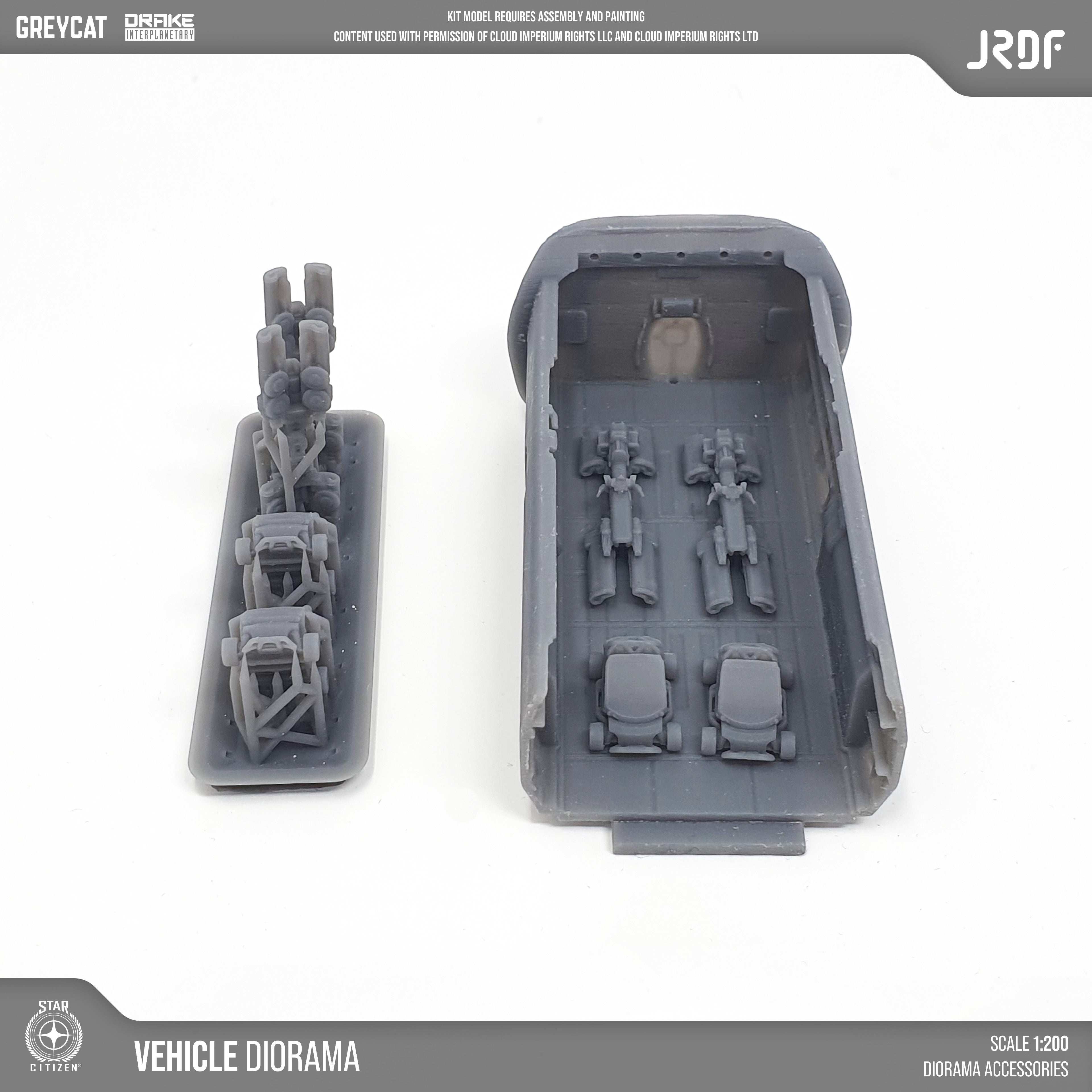 完全セットロードウォリアーズ ANIMAL ＆ HAWK 2体セット 未開封 Ground Vehicle Diorama Kit (1:200) – JRDF