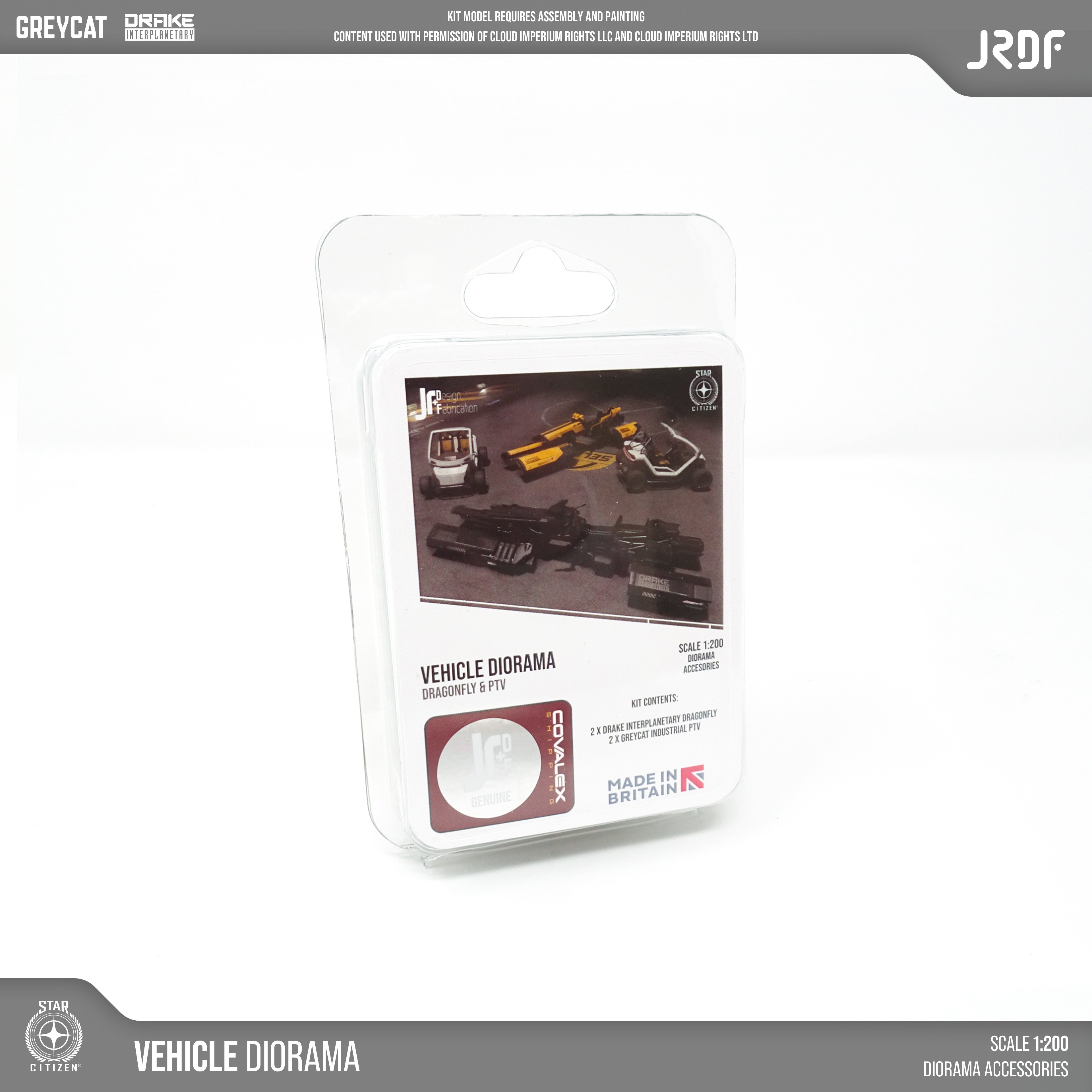 Ground Vehicle Diorama Kit (1:200) – JRDF