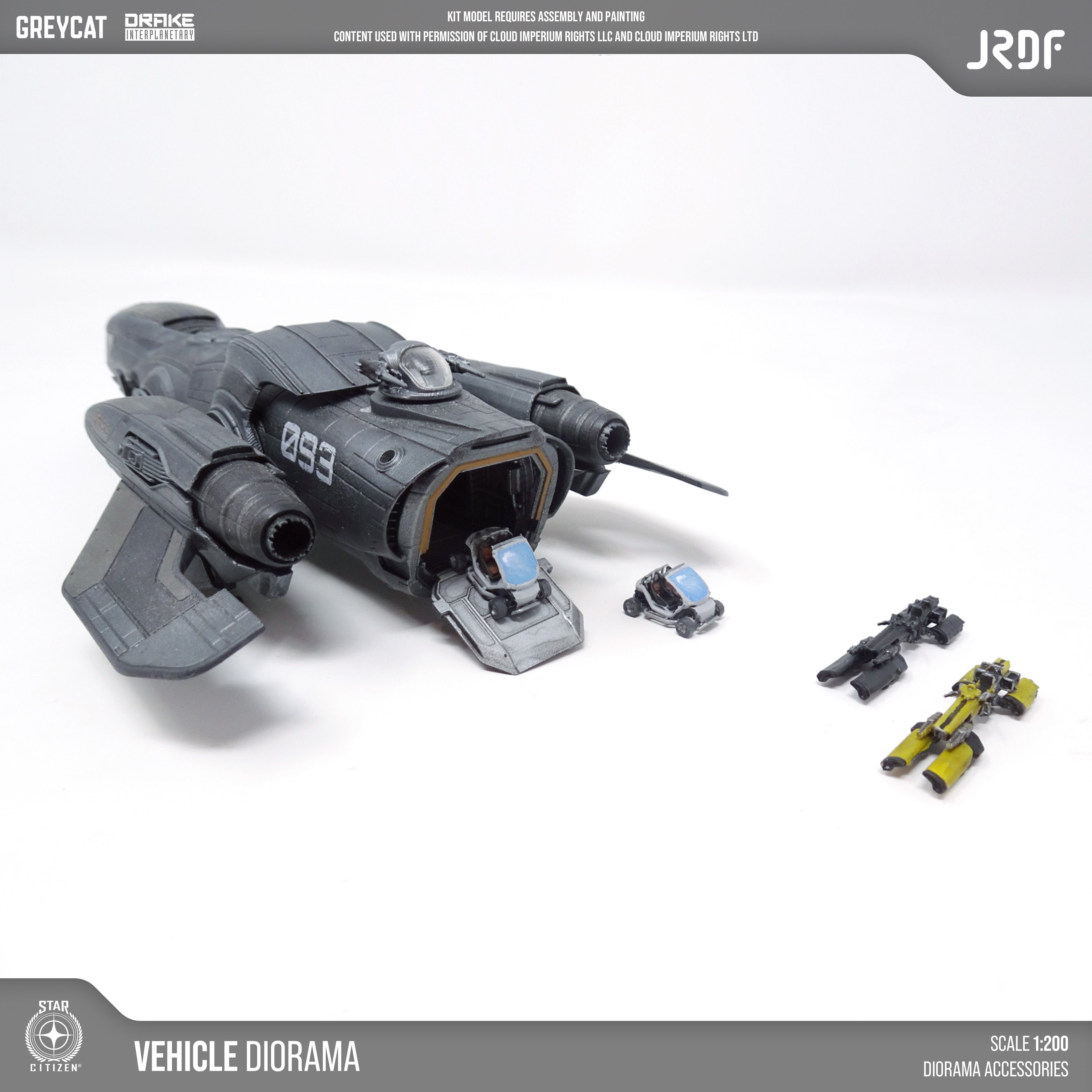 Ground Vehicle Diorama Kit (1:200) – JRDF