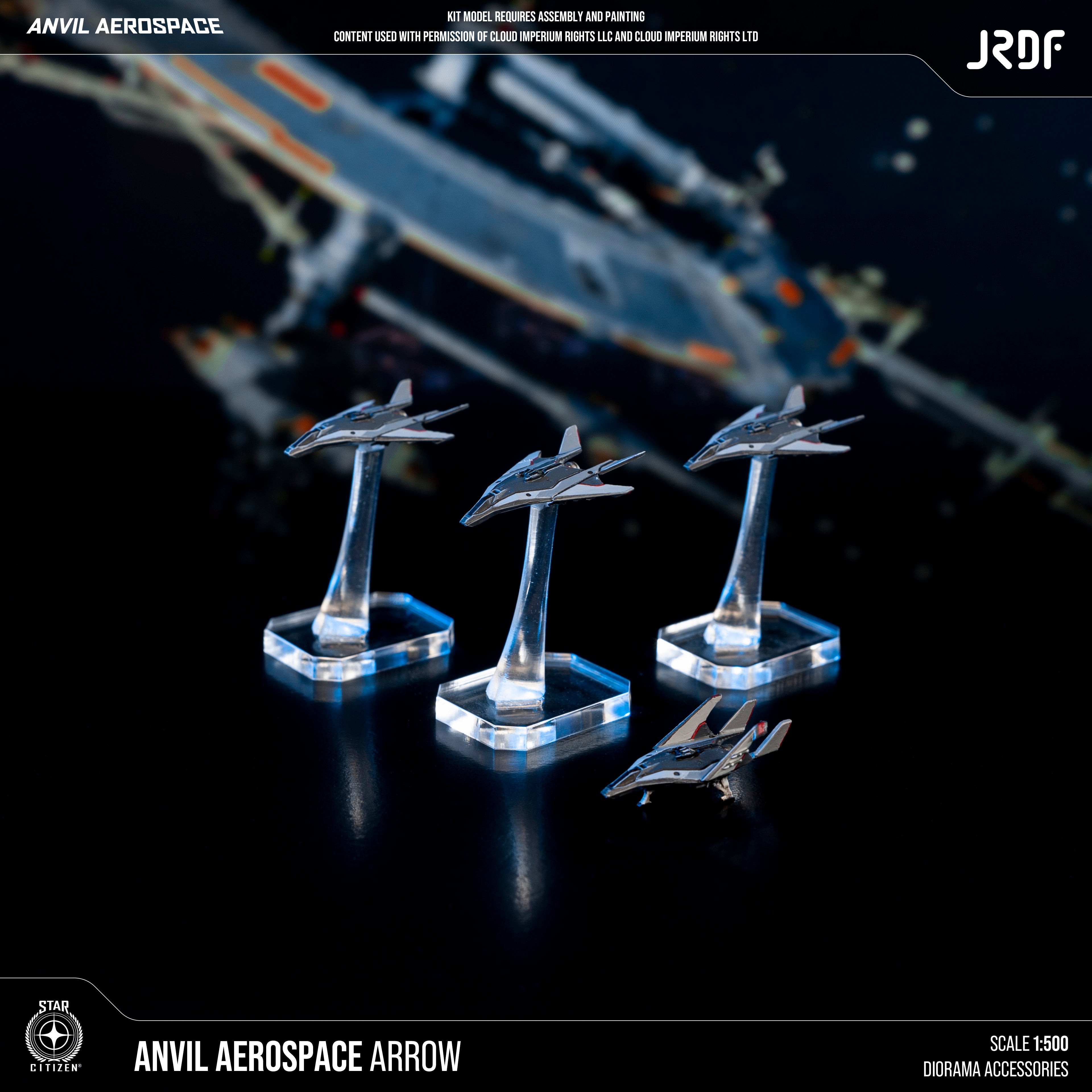 Arrow Diorama Kit (1:500) – JRDF