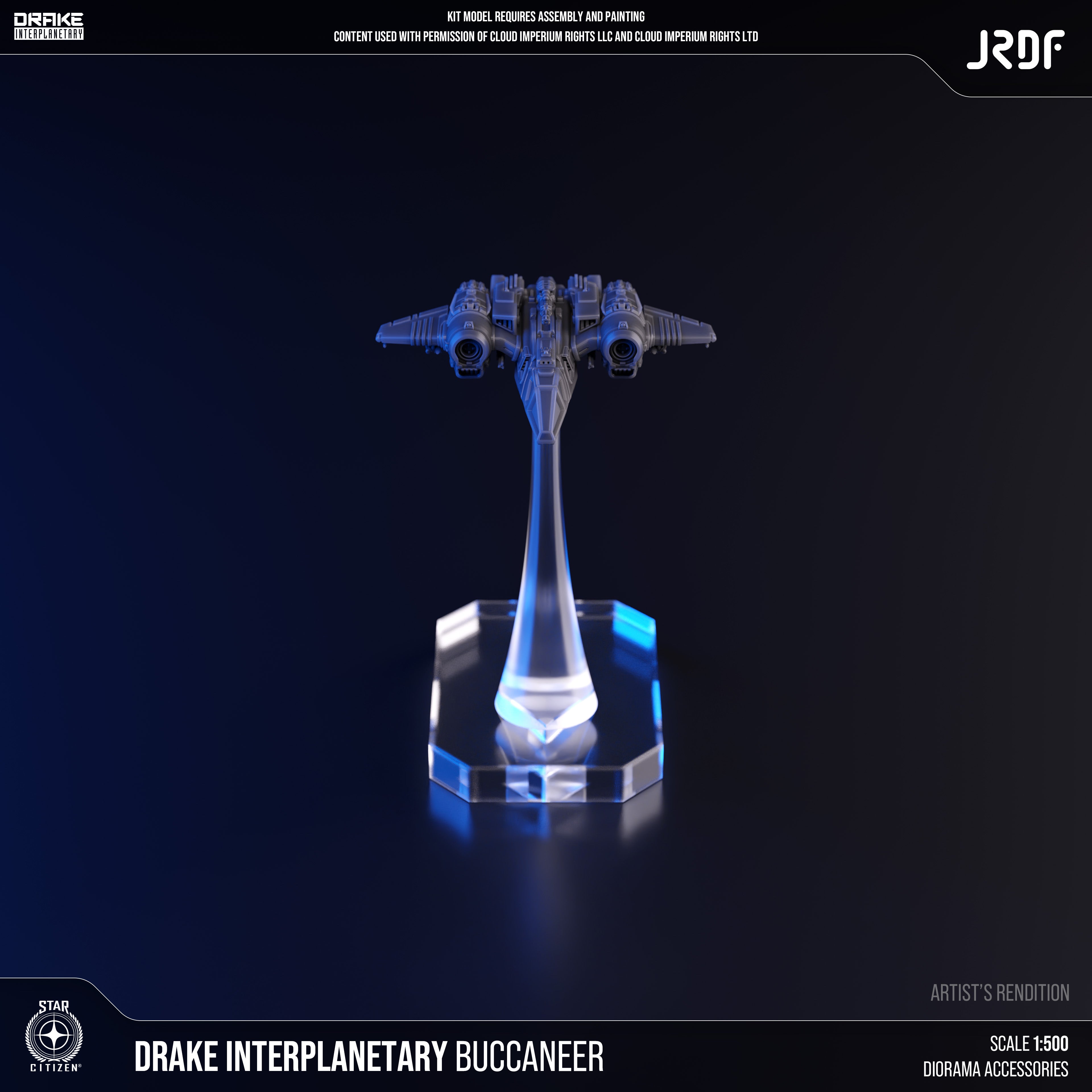 Avenger Diorama Kit (1:500) – JRDF