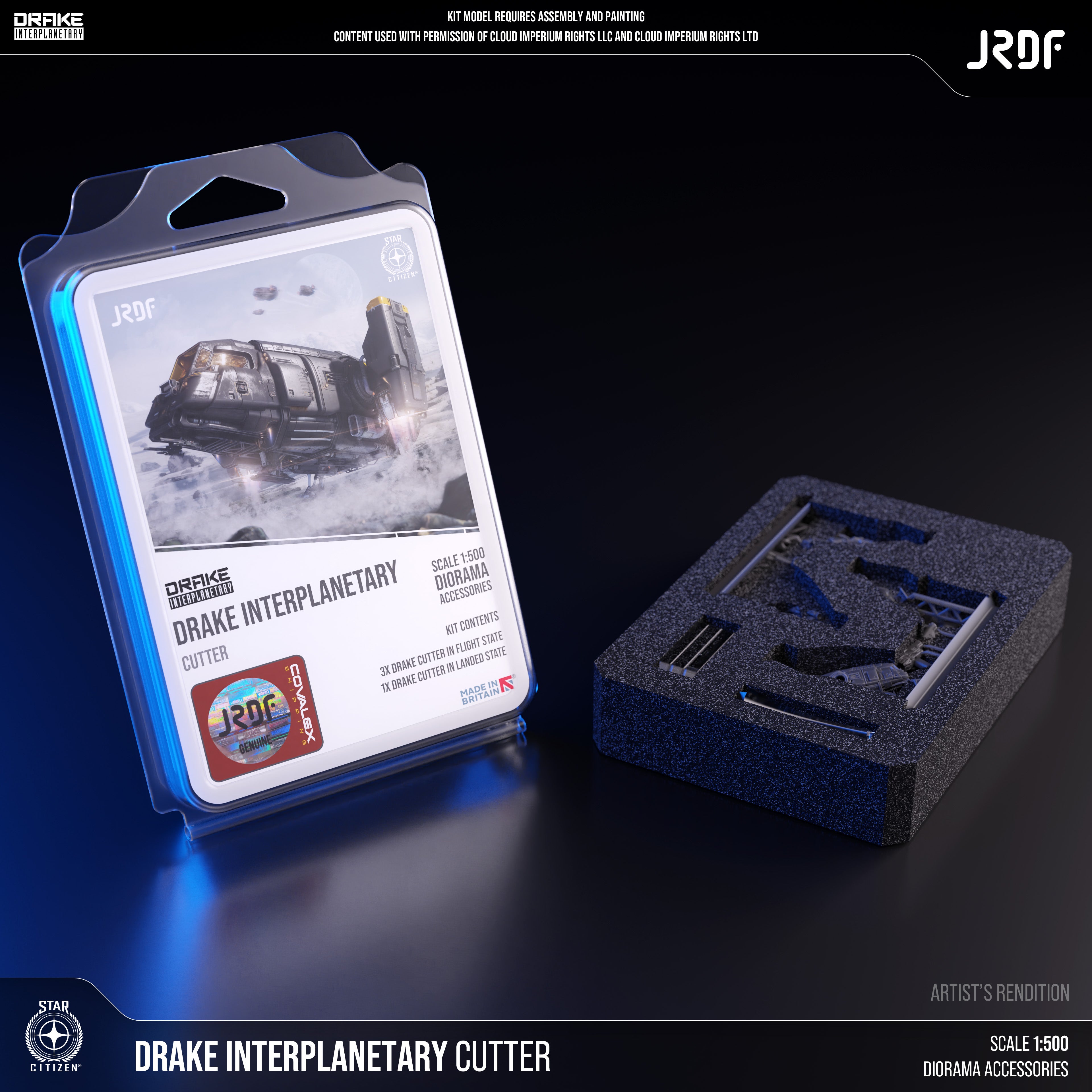 Cutter Diorama Kit (1:500) – JRDF